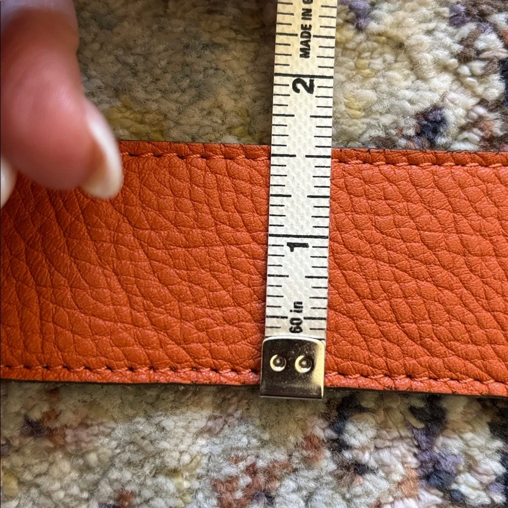 CARDON ARGENTINA Leather Belt, Silver Buckle